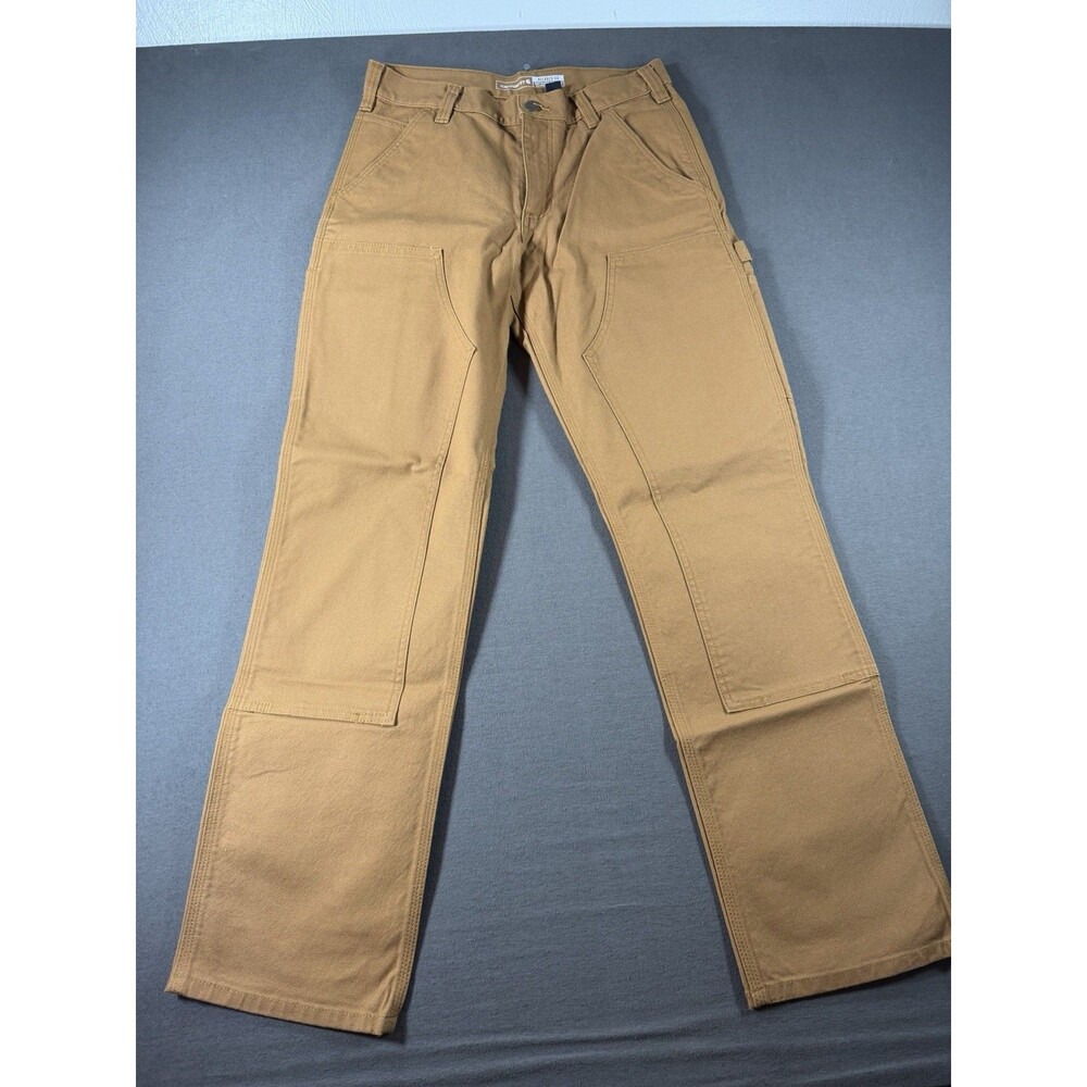 Carhartt Pants Men 30x32 Rugged Flex Relaxed Duck Double Front Knee Utility Work - Picture 3 of 10